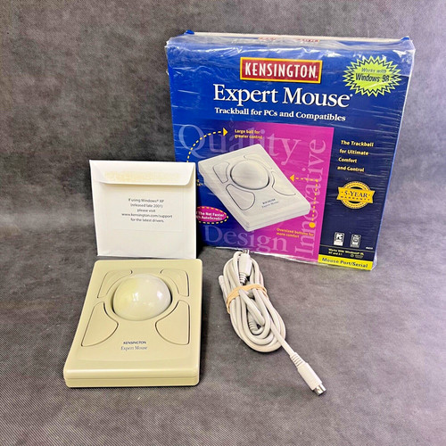 Used kensington expert mouse - expert,