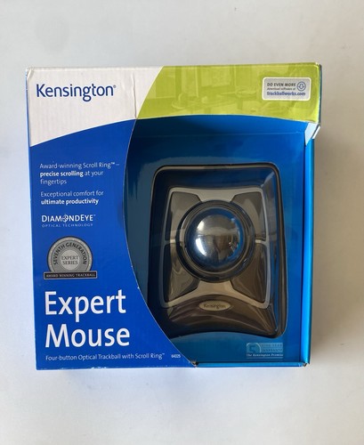 New kensington expert mouse - "new",
