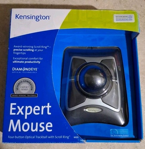 New kensington expert mouse - kensington,